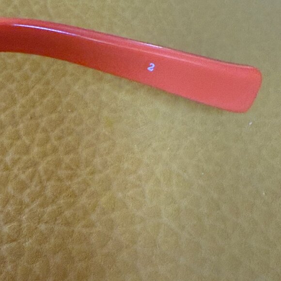 Eyebobs Reading Glasses 2267 75 Geek Girl, +2 Magnification, Black on Orange - Picture 7 of 8